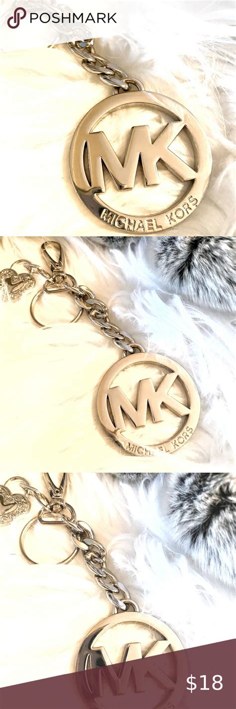 michael kors silver purse charm|Michael Kors cherry charm.